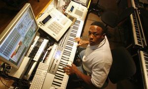 Dr. Dre in the Studio