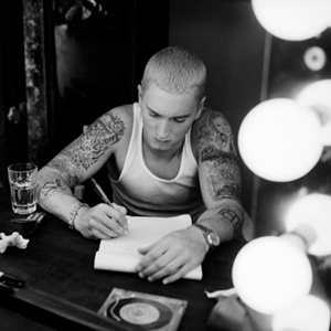 Eminem Writing Lyrics